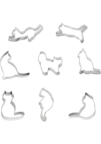 No.1 Tarzı Çerez Kesici Kek Araçları Pişirme Kalıbı Paslanmaz Çelik Sevimli Hayvan Bisküvi Bakeware Pasta Dekorasyon Pişirme Mutfak Aksesuarları (Yurt Dışından) fırsatları