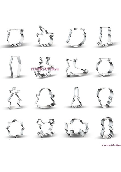 A3 Stili Pişirme Araçları Halloween Serisi Kafatası Paslanmaz Çelik Bisküvi Kalıbı Dıy Kek Kalıbı (Yurt Dışından) fırsatları