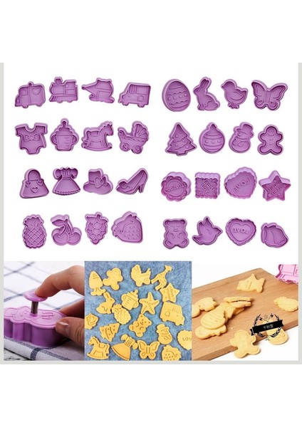 Tanrıça Tarzı 12 Stil Karikatür Çerez Kesici 3D Karikatür Çerez Damgası Abs Plastik Pişirme Kalıbı Çerez Dekorasyon Araçları Diy Dekorasyon Aracı (Yurt Dışından) fırsatları