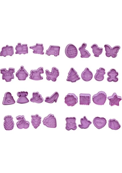 Tanrıça Tarzı 12 Stil Karikatür Çerez Kesici 3D Karikatür Çerez Damgası Abs Plastik Pişirme Kalıbı Çerez Dekorasyon Araçları Diy Dekorasyon Aracı (Yurt Dışından) indirimleri