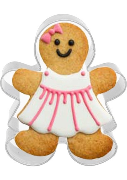 2 Adet Tarzı Et Paslanmaz Çelik Gingerbread Lover Kalıpları Çerez Kesici Alaşım Bisküvi Pişirme Kalıpları Mutfak Kek Dekorasyon Araçları (Yurt Dışından) fiyatları