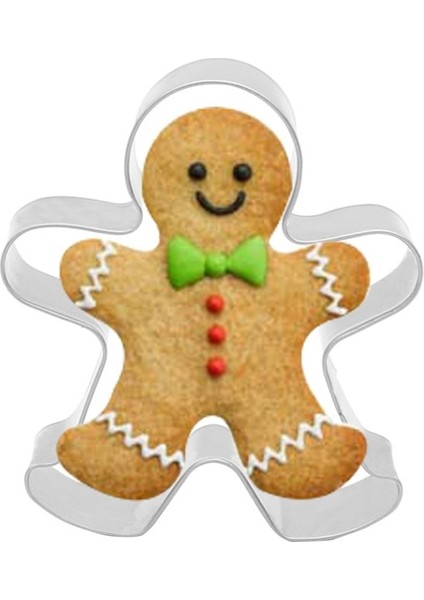 2 Adet Tarzı Et Paslanmaz Çelik Gingerbread Lover Kalıpları Çerez Kesici Alaşım Bisküvi Pişirme Kalıpları Mutfak Kek Dekorasyon Araçları (Yurt Dışından) modelleri