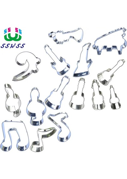 H506 Stili Yüksek ve Düşük Notalar, Müzik Hücresi Kurabiye Pişirme Kalıpları, Sekiz Nokta Ton ve Bulamaç Şekli Kek Dekorasyon Araçları, Doğrudan Satış (Yurt Dışından) fiyatları
