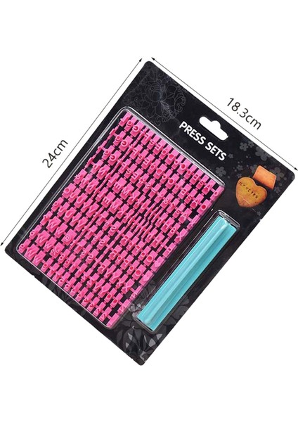 Bir Stil Dıy Kek Pişirme Araçları Alfanümerik Damga 26 Harfli Alfabe Kurabiye Stamper Kesme Kalıbı Çikolata Fondan Dekorasyon Kalıbı (Yurt Dışından)