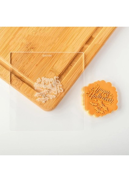 2 Adet Set E Stili Mutlu Cadılar Bayramı Hayalet Kabak Akrilik Kabartmalı Kalıp Çerez Basın Damgası Embosser Kesici Fondan Zanaat Kek Dekorasyon Araçları (Yurt Dışından) modelleri