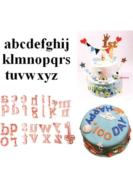 N1 Stili Pişirme Pasta Kalıbı Harf Çerez Kesici Numarası Kek Dekor Araçları (Yurt Dışından) fiyatları