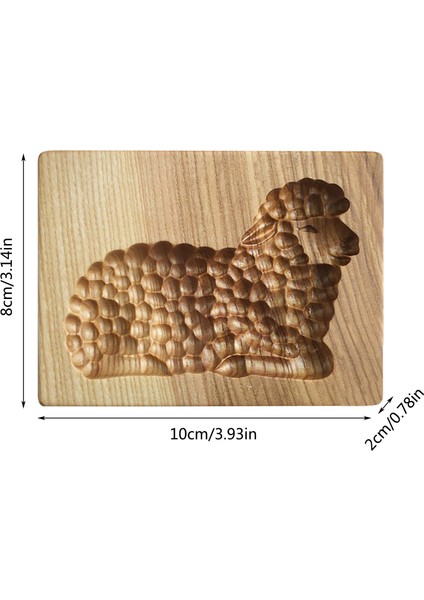 H Tarzı 3D Dıy Çerez Kalıp Kesme Zencefilli Bisküvi Kabartma Çerez Kalıpları Ahşap Fırında Oyma Kalıp Pişirme Aksesuarları Kek Araçları (Yurt Dışından)