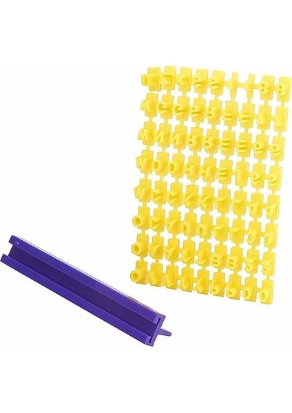 No.1 Tarzı 1 Takım Fondan Kek Baskı Alfabe Mektubu Numarası Etkilemek Çerezler Bisküvi Damga Embosser Yeni Plastik Kek Kalıbı Pişirme Dıy Aracı (Yurt Dışından)