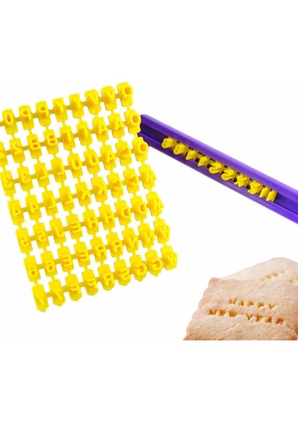 Alfabe, Sayı, Mektup Kil Damgası Impress Embosser Set, Kurabiye Basın Pulları, Baskı Adı Seramik Çömlek Araçları (Yurt Dışından) fiyatları