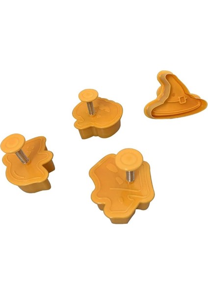 Cadılar Bayramı Stili Için Bir Umpkin Hayalet Kurabiye Kalıbı 3D Cadılar Bayramı Tema Plastik Bisküvi Damga Piston Kesici Dıy Fondan Çikolata Kalıp Pişirme Araçları (Yurt Dışından) modelleri
