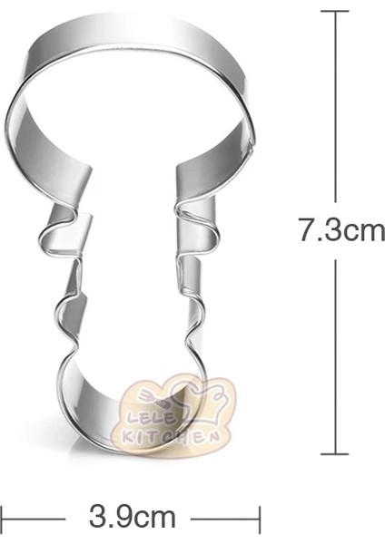 H321 Stili 3D At Çerez Kesici Paslanmaz Çelik Hayvan Kurabiye Araçları Pişirme Aksesuarları H331 (Yurt Dışından)