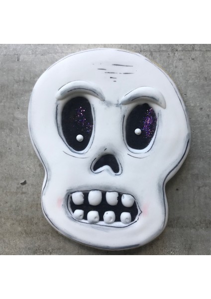 Kenıao Cadılar Bayramı Kafatası Kurabiye Kesici x 10 cm - Bisküvi Fondan Pasta Ekmek Sandviç Kalıbı - Paslanmaz Çelik (Yurt Dışından) fiyatları