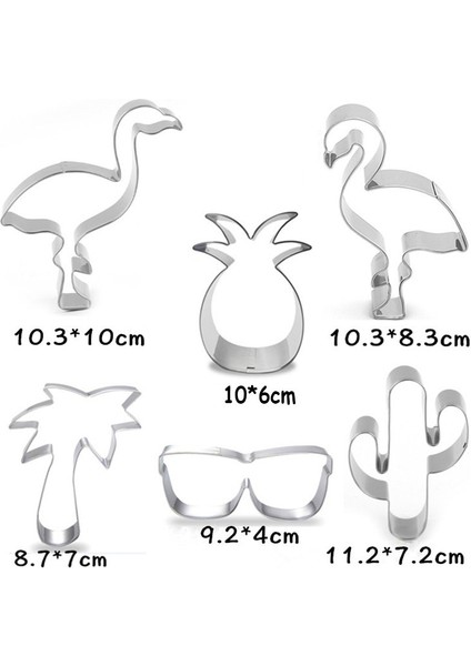 Kuş Tarzı Yaratıcı Çerez Kesici Kalıp Flamingo Ananas Şekli Paslanmaz Çelik Bisküvi Fondan Kek Kalıpları Kek Kalıbı Pişirme Mutfak Gereçleri (Yurt Dışından) fiyatları