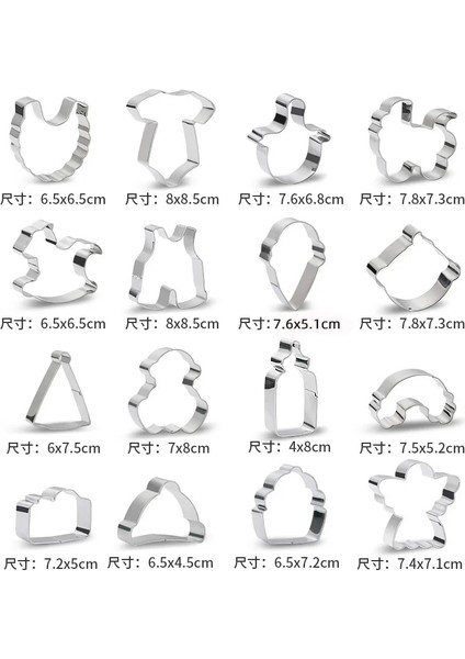 Kek Tarzı Bolo Reposteria Araçları Için Çerez Kesici Şekiller Pişirme Araçları Pastane Gateau Mutfağı Outils Aksesuarlar (Yurt Dışından) modelleri
