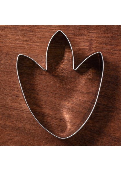 Kenıao Dinozor Ayağı Kurabiye Kesici x 9.3 cm - Bisküvi Fondan Ekmek Sandviç Kalıbı - Paslanmaz Çelik (Yurt Dışından) modelleri