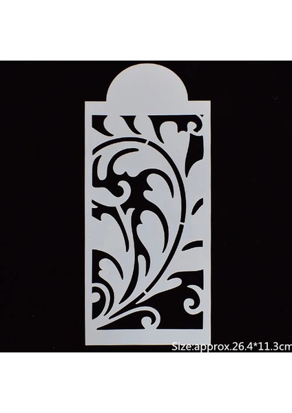 Çikolata Tarzı 1 Adet Yeniden Kullanılabilir Stencil Airbrush Boyama Sanatı Dıy Ev Dekorasyonu Scrapbooking Albümü Zanaat Fotoğraf Kartı Kağıdı Zanaat Şablonu (Yurt Dışından)