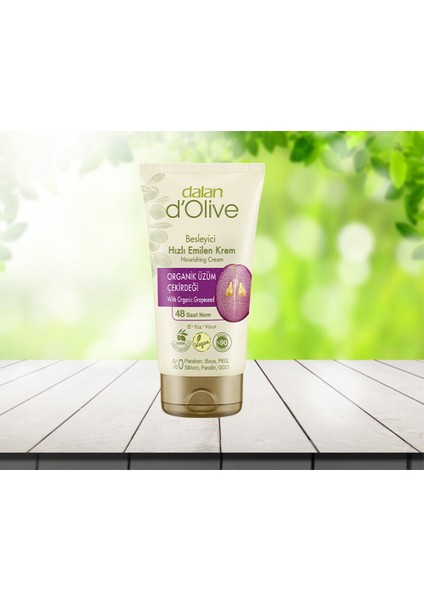 D'olive Organik Üzüm Çekirdeği Tüp Krem 60 ml 1 Adet