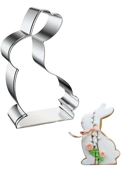 A-20 Stili Paskalya Yumurtası Tavşan Kalıp Çikolata Kalıp Dıy Kurabiye Pişirme Tepsisi Pasta Fondan Kek Dekorasyon Araçları Kalıp Fondan Damga Çerez (Yurt Dışından) fırsatları