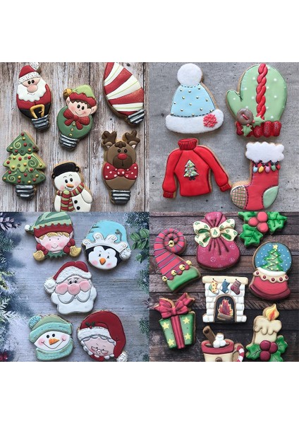 Ampul-B Tarzı Kenıao Noel Tek Kurabiye Kesici - Kış Bisküvi Fondan Ekmek Sandviç Kalıbı - Paslanmaz Çelik - Janka Tarafından (Yurt Dışından) modelleri