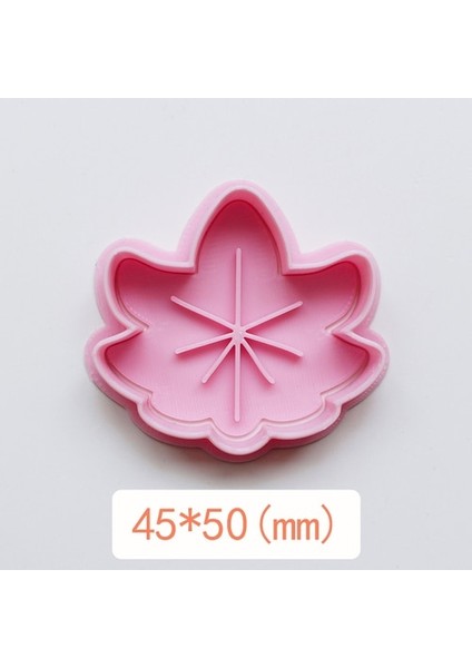 No.6 Tarzı Sevimli Orman Hayvan Çerez Kesici Sincap Baykuş Yaprağı Bisküvi Fondan Kalıp Çerez Pişirme Kalıbı 3D Plastik Pres Bisküvi Kalıbı Hediye (Yurt Dışından)