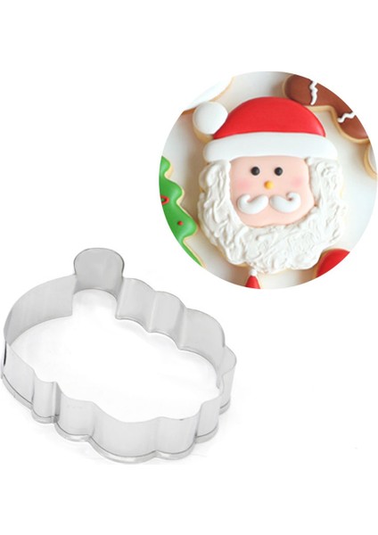 Tek Zil Stili Lver Paslanmaz Çelik Noel Çerez Kesici Bisküvi Kalıp Pişirme Aracı Xms Tema Kar Tanesi Noel Baba Elk Kek Kalıbı Aracı (Yurt Dışından) modelleri