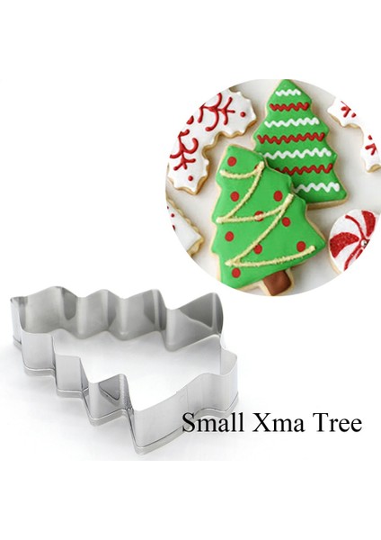 Tek Zil Stili Lver Paslanmaz Çelik Noel Çerez Kesici Bisküvi Kalıp Pişirme Aracı Xms Tema Kar Tanesi Noel Baba Elk Kek Kalıbı Aracı (Yurt Dışından) indirimleri