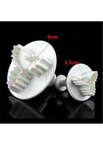 COOKS-013-2PCS Tarzı Et Çerezler Kesici Aletler Holly Yapraklı Kek Kurabiye Kalıbı Sugarcraft Fondan Dekorasyon Piston Kesiciler Kalıp Bakeware Araçları (Yurt Dışından) indirimleri