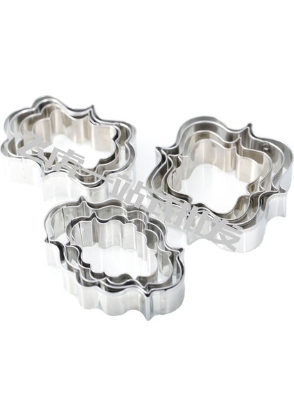 No.5 Tarzı Et Avrupa Düğün Çerçeve Metal Çerez Kesiciler Bisküvi Paslanmaz Çelik Aletler Mutfak Pişirme Kalıbı E650 (Yurt Dışından) fiyatları