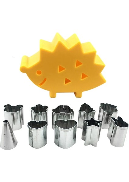 1 Takım Tarzı Et Meyve Kesici Kalıp Kirpi Kutusu Tasarım Mini Paslanmaz Çelik Kalıplar Çerez Bisküvi Kesici Damga Jambon Çerez Araçları (Yurt Dışından) modelleri