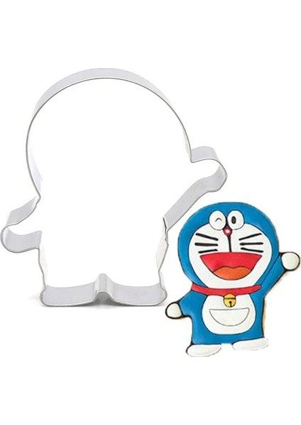 Açık Sarı Stil Ute Karikatür Doraemon Çerez Kesiciler Pişirme Araçları Fondan Bisküvi Yapıştır Kek Dekorasyon Reçine Şeker Şeker (Yurt Dışından)