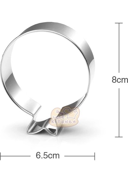 H325 Stili 3D At Çerez Kesici Paslanmaz Çelik Hayvan Kurabiye Araçları Pişirme Aksesuarları H331 (Yurt Dışından)
