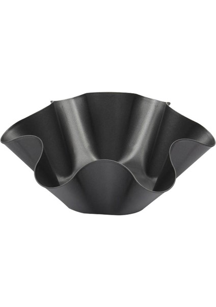 Rastgele Renk Stili Mutfak Tortilla Tava Seti Yapışmaz Taco Salata Kasesi Pişirme Kalıbı Mutfak Aleti Siyah Tortilla Kaseleri Bulaşık Karbon Çelik Yapışmaz (Yurt Dışından)