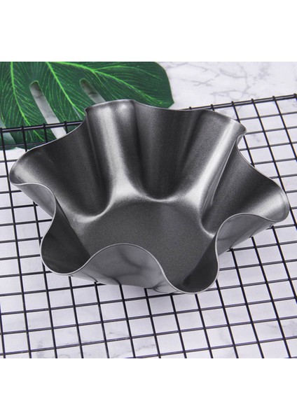 Rastgele Renk Stili Mutfak Tortilla Tava Seti Yapışmaz Taco Salata Kasesi Pişirme Kalıbı Mutfak Aleti Siyah Tortilla Kaseleri Bulaşık Karbon Çelik Yapışmaz (Yurt Dışından) indirimleri