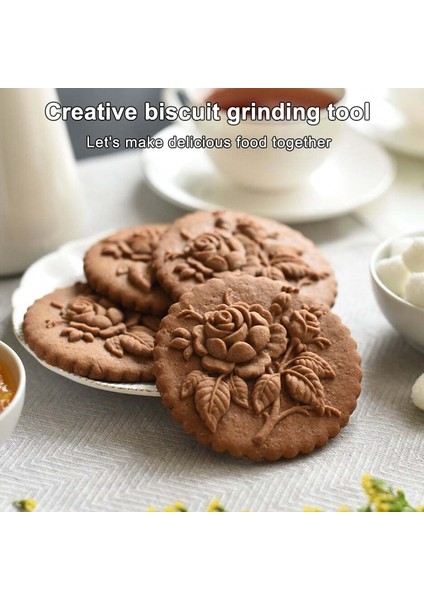 No.7 Tarzı 3D Ahşap Kurabiye Kalıbı Kesici Ahşap Zencefilli Kurabiye Kalıpları Basın Kek Kabartma Pişirme Kalıbı Gül Çiçek Kesici Fırın Aletleri (Yurt Dışından) fiyatları