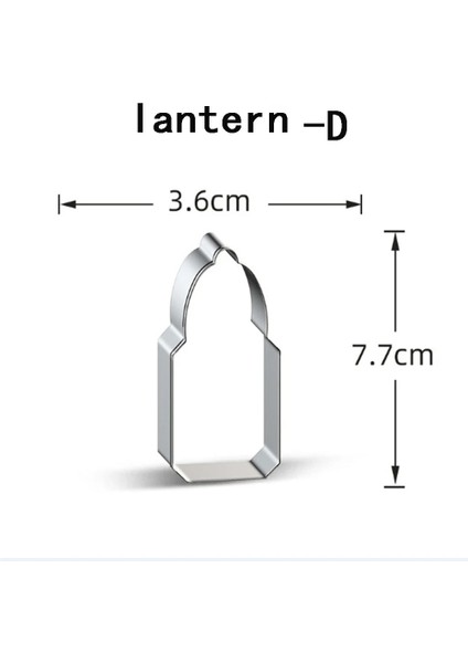 Stil5 Stil Reative Eid Mubarak Çerez Kesiciler Bisküvi Kalıp Pişirme Araçları Ramazan Kareem Dekorasyon Pişirme Kalıpları (Yurt Dışından)