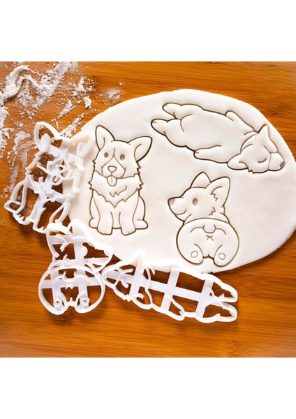 No.4 Tarzı 1 Adet Çerez Kesiciler Kalıp Sevimli Köpek Şekilli Bisküvi Pişirme Aracı Ware Bakeware Çocuklar Için Dıy Aracı El Kalıp Mutfak Aksesuarları (Yurt Dışından) fiyatları