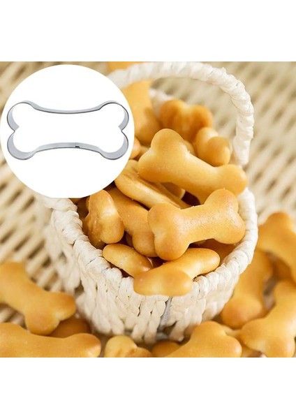 No.2 Tarzı Paslanmaz Çelik Elbise Araba Kemik Yavrusu Köpek Daire Kalıp Çerez Kesici Dıy Kalıp Mutfak Malzemeleri (Yurt Dışından)