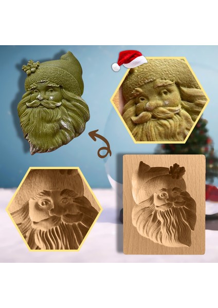 E Stili Ahşap Noel Çerez Kesici Zencefilli Kurabiye Noel Noel Baba Kalıp Noel Kek Dekorasyon Navidad Hediye Diy Pişirme Bisküvi Kalıp (Yurt Dışından) fiyatları