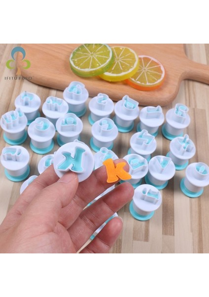 Sayı ve Harf Stili Pişirme Pasta Kalıp Mektup Fondan Çerez Kesici Üst Küçük Harf Alfabe ve Umber Kek Dekorasyon Araçları Zxh (Yurt Dışından) modelleri
