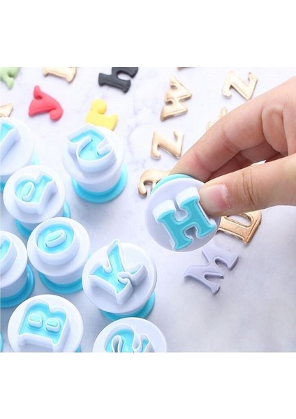 Sayı ve Harf Stili Pişirme Pasta Kalıp Mektup Fondan Çerez Kesici Üst Küçük Harf Alfabe ve Umber Kek Dekorasyon Araçları Zxh (Yurt Dışından) indirimleri