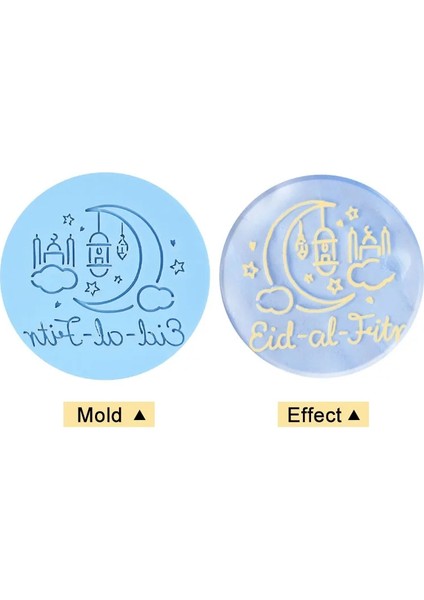 No.9 Tarzı Eid Mubarak Kurabiye Kesici Ay Yıldız Tapınağı Kabartmalı Bisküvi Kalıp Fondan Damga Ramazan Müslüman Parti Dıy Kek Dekorasyon Aracı (Yurt Dışından) fiyatları