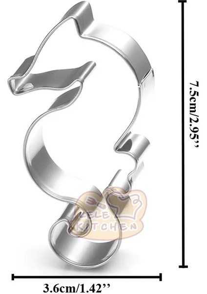 Yunus Tarzı Ookware Pastane Okyanus Balık Dolrab Çerez Kesici Metal Bisküvi Kalıbı Fondan Kek Dekor Araçları Pasta Yemek Barı (Yurt Dışından) fiyatları