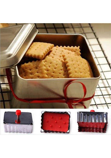 Yuvarlak Şekil Stili Yeni Kare Dalga Şekli Çerez Kesici Paslanmaz Çelik Çerez Kesici Pişirme Confeitaria Kek Bisküvi Araçları Dıy Çerez Pulları Kalıpları (Yurt Dışından) fiyatları