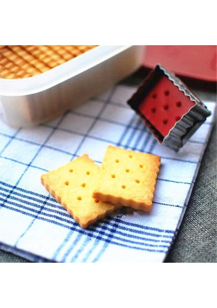 Yuvarlak Şekil Stili Yeni Kare Dalga Şekli Çerez Kesici Paslanmaz Çelik Çerez Kesici Pişirme Confeitaria Kek Bisküvi Araçları Dıy Çerez Pulları Kalıpları (Yurt Dışından) fırsatları