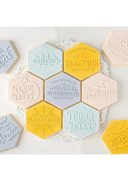 Cadılar Bayramı Damgası Bir Stil Cadılar Bayramı Kurabiye Kesiciler Kalıp Kabak Baykuş Yarasa Kek Kurabiye Basın Damgası Embosser Akrilik Fondan Sugarcraft Kek Dekorasyon Aracı (Yurt Dışından) modelleri