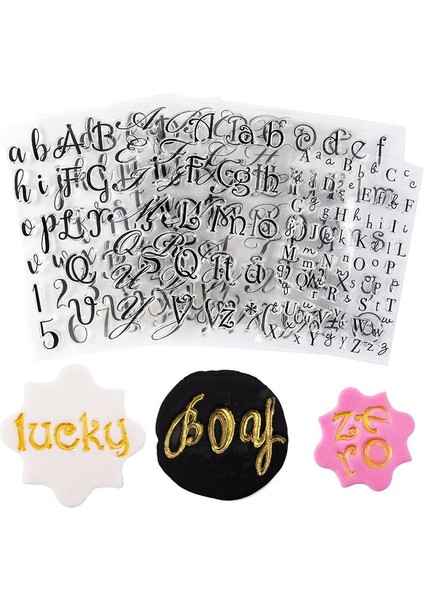 H Tarzı Çerez Kesici Embosser Damga Kek Aracı Mektup Alfabe Yapışkan Dekorasyon Deniz Atı Noel Fondan Kesici Aletler Sugarcraft (Yurt Dışından) fiyatları