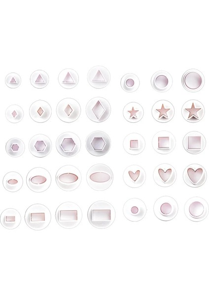 4 Adet Dikdörtgen Tarzı ✅fondan Kek Süsleme Kalıbı Kalp Yıldızı Yuvarlak Çiçek Şekli Sakız Yapıştır Pasta Şekeri El Sanatları Kesici Kurabiye Bisküvi Kalıbı Damga Araçları (Yurt Dışından) fiyatları