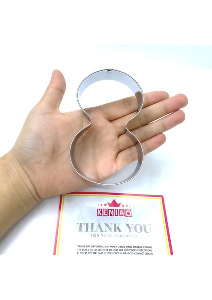 8 - Büyük Boy Stili Kenıao Numbers Çerez Kesici - Sayı Çocuk Bisküvi Fondan Ekmek Sandviç Kalıbı - Paslanmaz Çelik (Yurt Dışından)