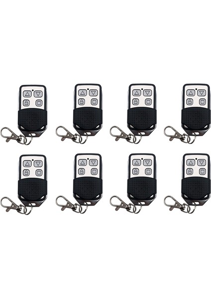 8x 4 Düğme Elektrikli Garaj Kapısı Açacağı Kablosuz Uzaktan Kumanda 433MHZ Ateşleyici Kablosuz Radyo Frekansı Uzaktan Kumanda (Yurt Dışından)
