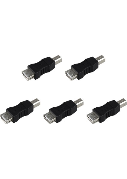 5x USB Tip A Dişi - USB Tip B Erkek Adaptör (Yurt Dışından)